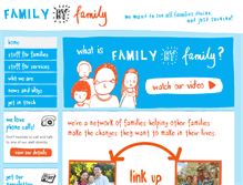 Tablet Screenshot of familybyfamily.org.au